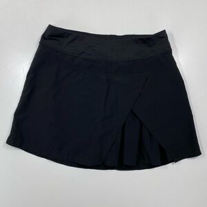 Mark New York Performance Tennis Skirt Skort Black Mesh Liner Ruffle Shorts Mini